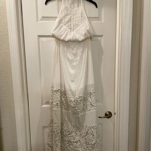 Lulu’s halter maxi dress